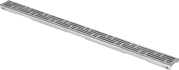 Ruszt prosty basic 1000 mm do odpływu prysznicowego stal szczotkowana TECE drainline