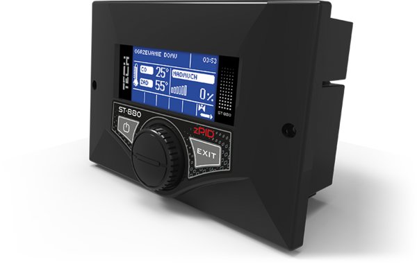 Sterownik do kotła zasypowego z programem zPID, model ST-880 zPID *