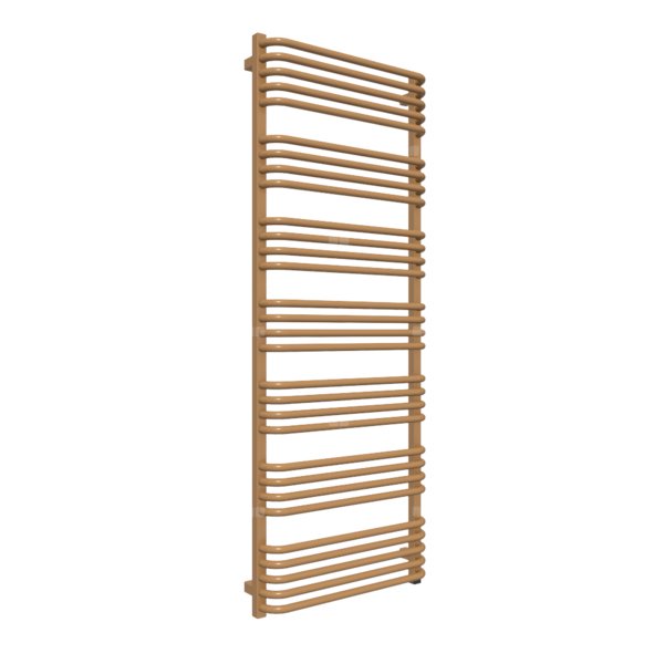 Grzejnik elektryczny TERMA ALEX 600 x 1580 mm, kolor Cu, moc 1000 W, podłączenie E1, kabel prosty z wtyczką 1,5m srebrzysty