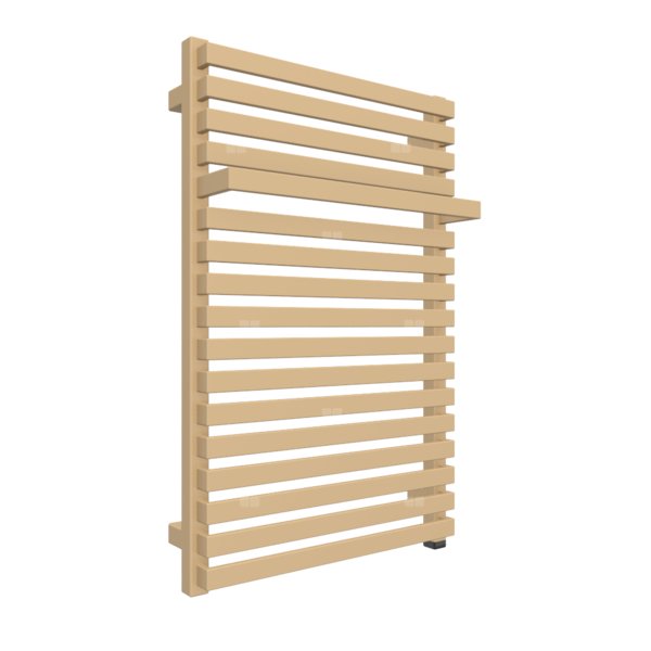 Grzejnik elektryczny TERMA CITY ONE 500 x 780 mm, kolor beżowy RAL1001, moc 400 W, podłączenie E8, kabel prosty bez wtyczki 1,5m srebrzysty