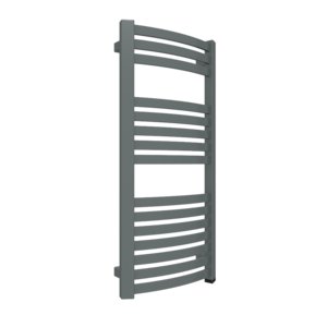 Grzejnik el. TERMA Dexter One 860/400 Metallic Grey, podł. E1, 400W, kabel spiralny z wtyczką [2,5m srebrzysty]