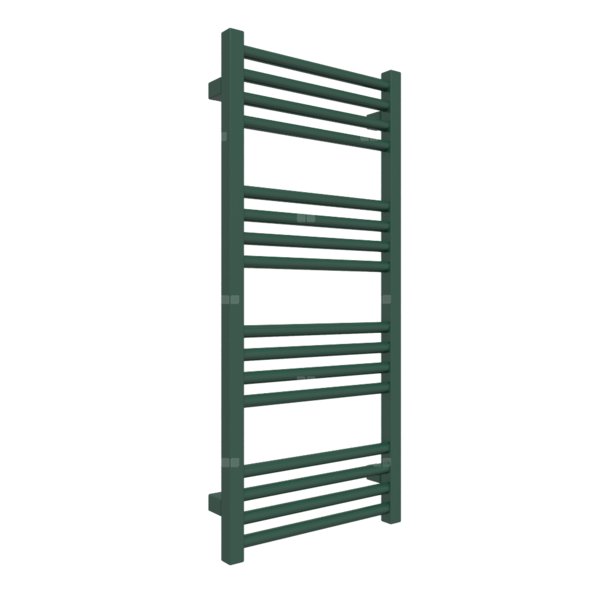 Grzejnik drabinkowy TERMA FIONA, podłączenie ZX, wym. 900 x 400 mm, kolor zielony mchowy RAL6005, moc 322W
