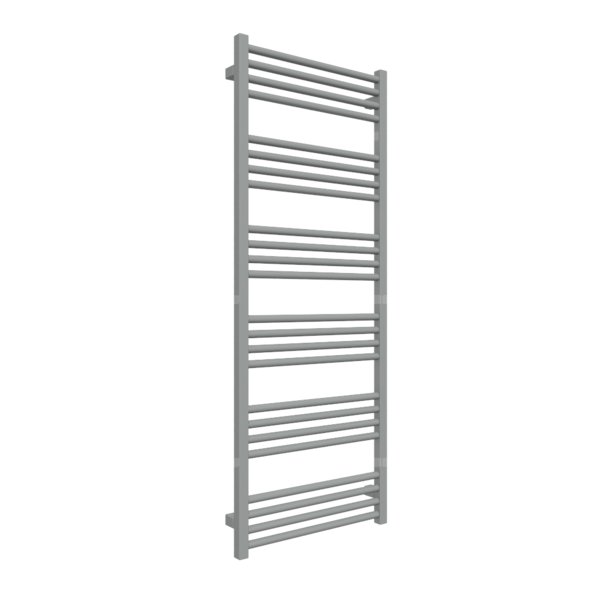 Grzejnik drabinkowy TERMA FIONA, podłączenie SX, wym. 1380 x 500 mm, kolor szary drogowy a RAL7042, moc 587W