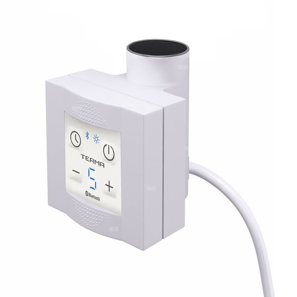Sterownik TERMA KTX 4 Blue Karton, RAL 9016, kabel prosty bez wtyczki [biały, 1,5m, logo Terma, instr. TERMA]