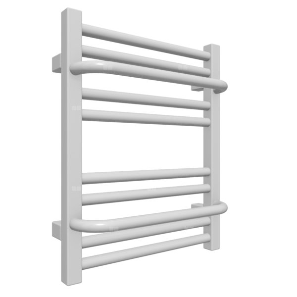 Grzejnik elektryczny TERMA LIMA 400 x 500 mm, kolor szary mleczny RAL7047, moc 200 W, podłączenie E1, kabel prosty z wtyczką i włącznikiem on/off