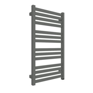 Grzejnik el. TERMA MARLIN ONE 780/430 Sparkling Grey, podł. E8, 300W, kabel spiralny z wtyczką [2,5m srebrzysty]