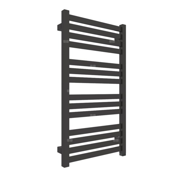 Grzejnik elektryczny TERMA MARLIN ONE 430 x 780 mm, kolor heban, moc 300 W, podłączenie E1, kabel spiralny z wtyczką 2,5m czarny