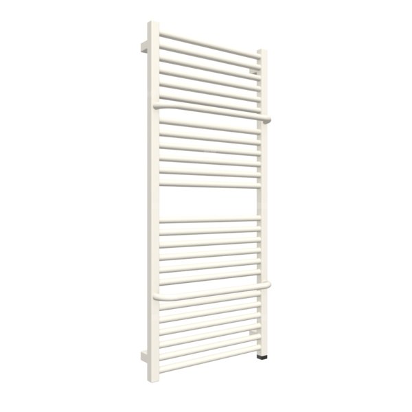 Grzejnik elektryczny TERMA LIMA ONE 500 x 1140 mm, kolor biały RAL9010, moc 600 W, podłączenie E8, kabel prosty bez wtyczki 1,5m biały