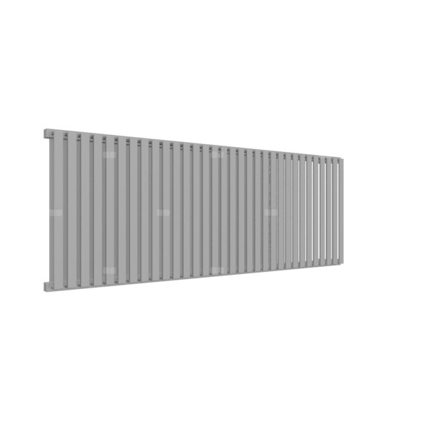 Grzejnik elektryczny TERMA NEMO 1455 x 530 mm, kolor metaliczny czarny, moc 1500 W, podłączenie E2