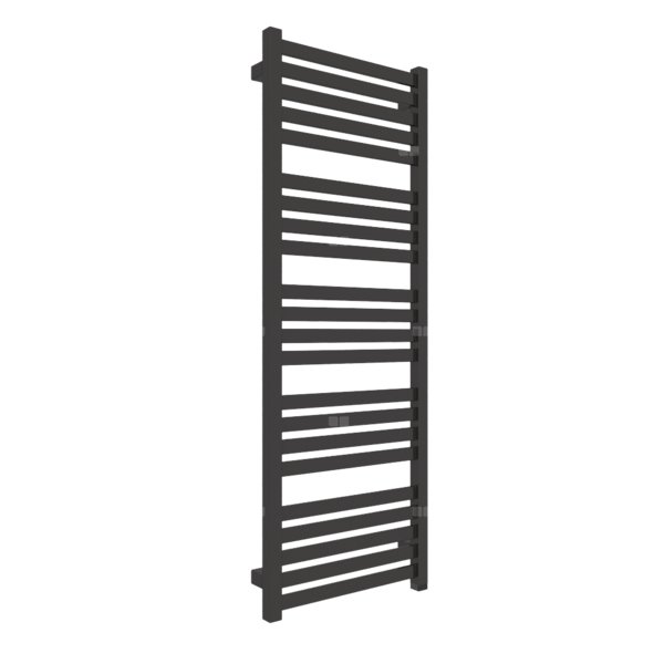 Grzejnik elektryczny TERMA MARLIN ONE 430 x 1185 mm, kolor heban, moc 400 W, podłączenie E1, kabel prosty bez wtyczki 1,5m czarny