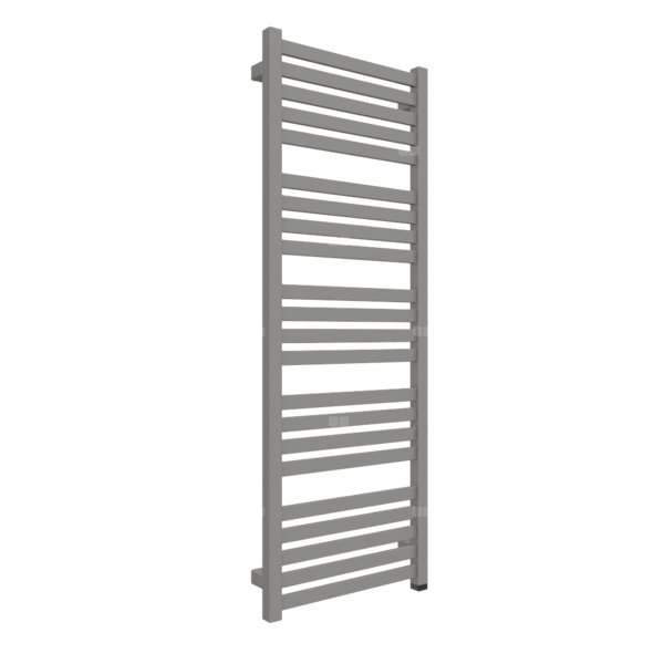 Grzejnik elektryczny TERMA MARLIN ONE 430 x 1185 mm, kolor grafit, moc 400 W, podłączenie E1, kabel prosty bez wtyczki 1,5m srebrzysty