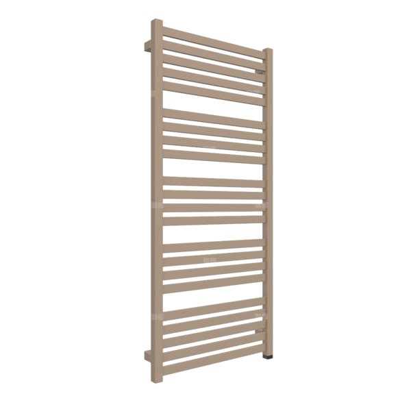 Grzejnik elektryczny TERMA MARLIN ONE 530 x 1185 mm, kolor jasna Cu, moc 600 W, podłączenie E1, kabel prosty bez wtyczki