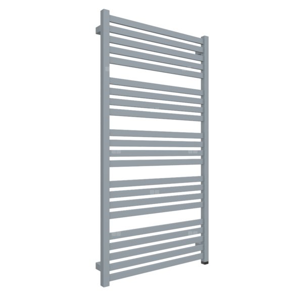 Grzejnik elektryczny TERMA MARLIN ONE 630 x 1185 mm, kolor szary stalowy RAL7001, moc 800 W, podłączenie E1, kabel prosty bez wtyczki 1,5m srebrzysty