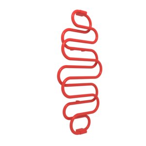 Grzejnik el. TERMA PERŁA 1360/500 Metallic Red, podł. EX, kabel prosty bez wtyczki [1,5m srebrzysty]