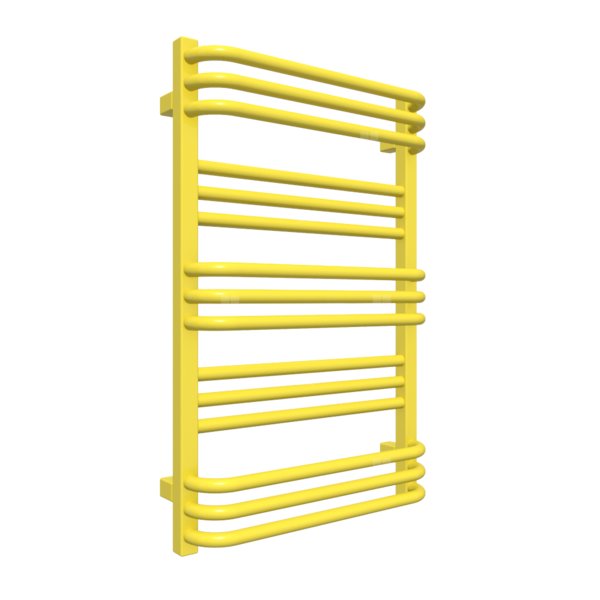 Grzejnik elektryczny TERMA POLA 500 x 780 mm, kolor miękkie zielone jabłko, moc 400 W, podłączenie E8, kabel spiralny z wtyczką 2,5m