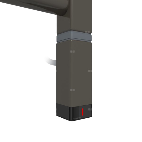 Grzałka TERMA One K30x30, 400W Tuba, Van Gogh, kabel spiralny z wtyczką [srebrzysty 2,5m, logo Terma, instr. TERMA]