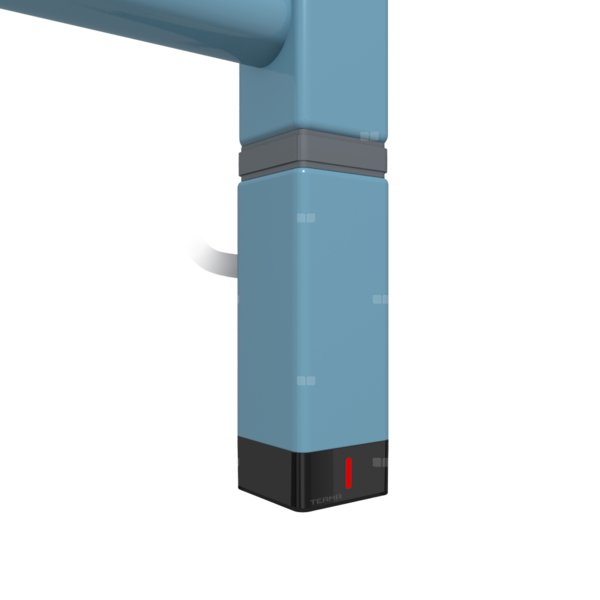 Grzałka TERMA One K30x30, 300W Tuba, RAL 5024, kabel spiralny z wtyczką [srebrzysty, 2,5m, logo Terma, instr. TERMA]