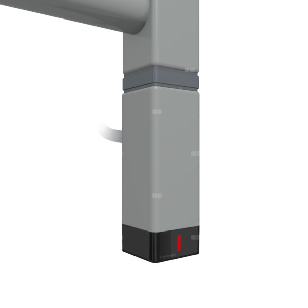 Grzałka TERMA One K30x30, 300W Tuba, Salt and Pepper, kabel prosty bez wtyczki [srebrzysty, 1,5m, logo Terma, instr. TERMA]