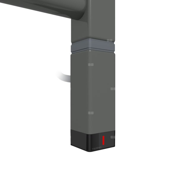 Grzałka TERMA One K30x30, 300W Tuba, RAL 7043, kabel spiralny z wtyczką [srebrzysty, 2,5m, logo Terma, instr. TERMA]