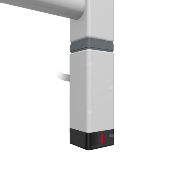 Grzałka TERMA One K30x30, 600W Tuba, RAL 7047, kabel spiralny z wtyczką [biały, 2,5m, logo Terma, instr. TERMA]