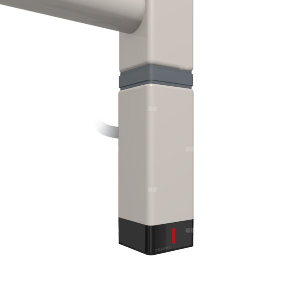 Grzałka TERMA One K30x30, 600W Tuba, Vibrant Brown, kabel spiralny z wtyczką [srebrzysty, 2,5m, logo Terma, instr. TERMA]