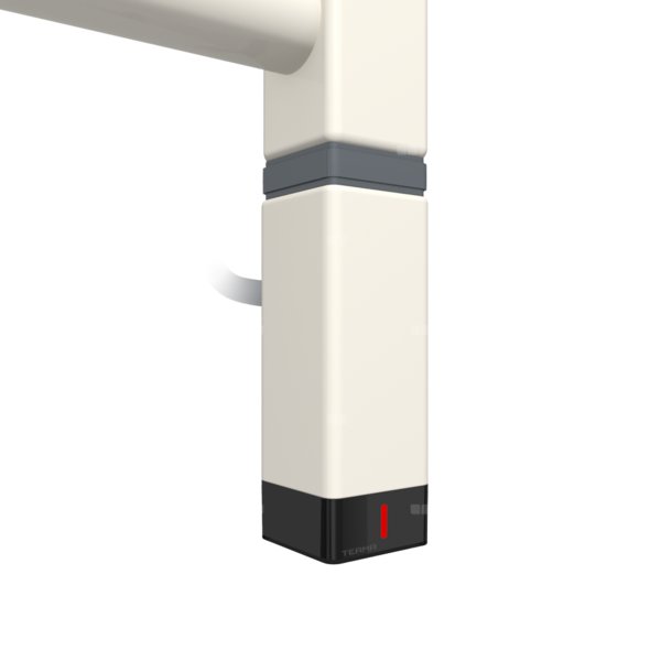 Grzałka TERMA One K30x30, 600W Tuba, RAL 9010, kabel spiralny z wtyczką [biały, 2,5m, logo Terma, instr. TERMA]