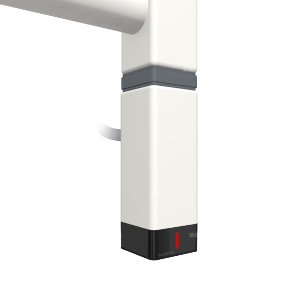 Grzałka TERMA One K30x30, 200W Tuba, RAL 9016, kabel prosty bez wtyczki [biały, 1,5m, logo Terma, inst. TERMA]