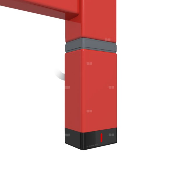 Grzałka TERMA One P30x40, 600W Tuba, Metallic Red, kabel spiralny z wtyczką [srebrzysty, 2,5m, logo Terma, instr. TERMA]
