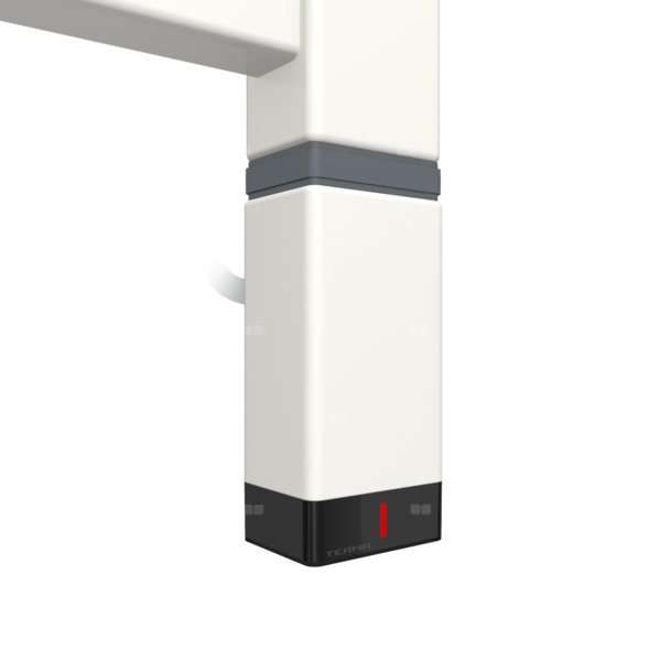 Grzałka TERMA One P30x40, 600W Tuba, RAL 9016, kabel prosty bez wtyczki [biały, 1,5m, logo Terma, instr. TERMA]