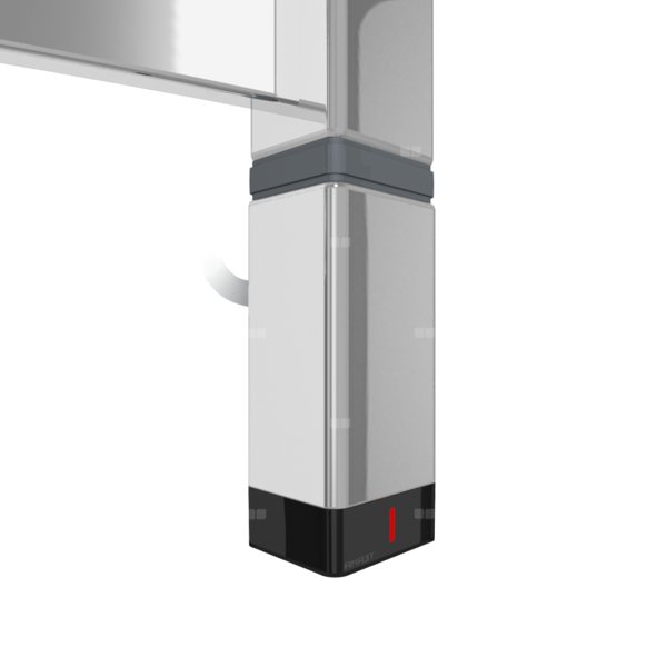 Grzałka TERMA One T36x40 Prawy, 300W Tuba, Chrom CRO, kabel prosty z wtyczką [srebrzysty, 1,5m, logo Terma, instr. TERMA]