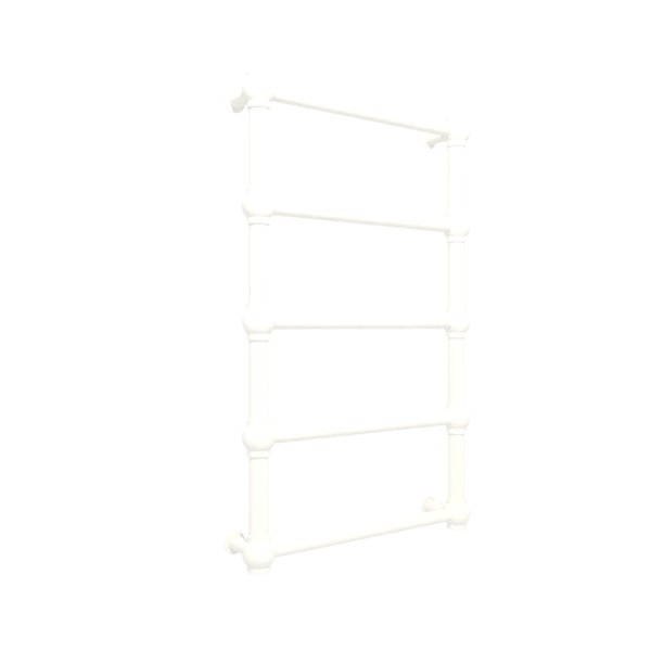 Grzejnik elektryczny TERMA RETRO 504 x 800 mm, kolor biały drogowy RAL9016, moc 200 W, podłączenie E1, kabel spiralny z wtyczką