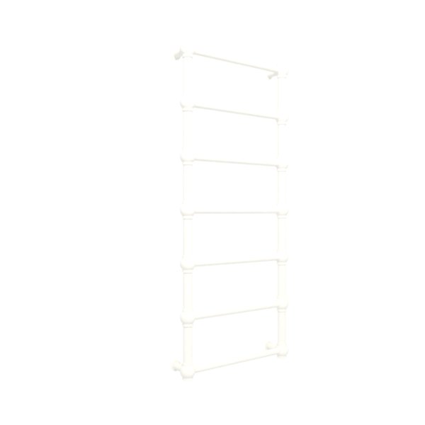 Grzejnik elektryczny TERMA RETRO 504 x 1170 mm, kolor biały drogowy RAL9016, moc 300 W, podłączenie E8, kabel prosty bez wtyczki z maskownicą