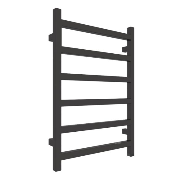 Grzejnik elektryczny TERMA SIMPLE ONE 500 x 720 mm, kolor heban, moc 300 W, podłączenie E1, kabel spiralny z wtyczką 2,5m czarny