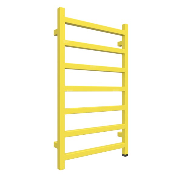 Grzejnik elektryczny TERMA SIMPLE ONE 500 x 840 mm, kolor miękkie zielone jabłko, moc 300 W, podłączenie E8, kabel spiralny z wtyczką