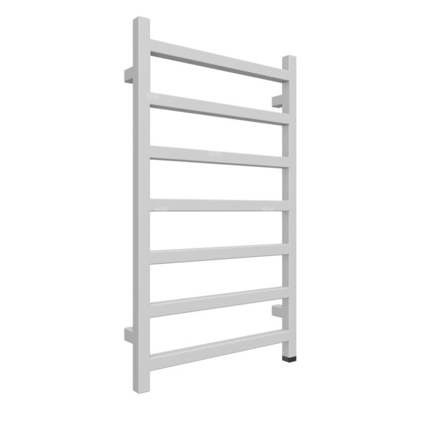 Grzejnik elektryczny TERMA SIMPLE ONE 500 x 840 mm, kolor srebrny mat, moc 300 W, podłączenie E8, kabel prosty bez wtyczki 1,5m