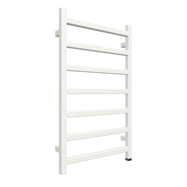 Grzejnik elektryczny TERMA SIMPLE ONE 500 x 840 mm, kolor biały sygnałowy RAL9003, moc 300 W, podłączenie E1, kabel prosty bez wtyczki 1,5m biały