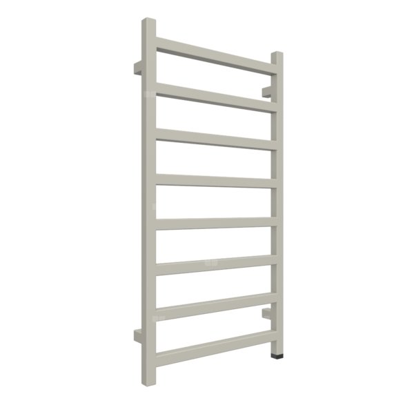 Grzejnik el. TERMA SIMPLE ONE 960/500 \ RAL 7044, podł. E1, kabel prosty bez wtyczki [1,5m srebrzyst