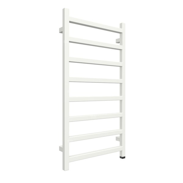 Grzejnik elektryczny TERMA SIMPLE ONE 500 x 960 mm, kolor biała ściana, moc 400 W, podłączenie E8, kabel prosty bez wtyczki 1,5m biały