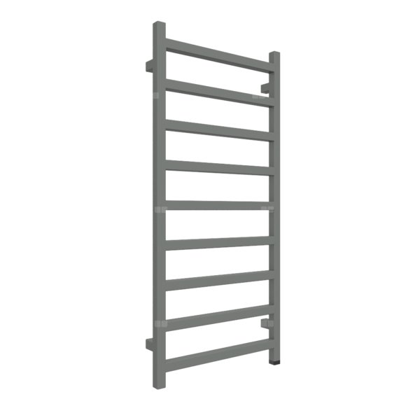 Grzejnik elektryczny TERMA SIMPLE ONE 500 x 1080 mm, kolor nowoczesna szarość, moc 400 W, podłączenie E8, kabel prosty z wtyczką 1,5m