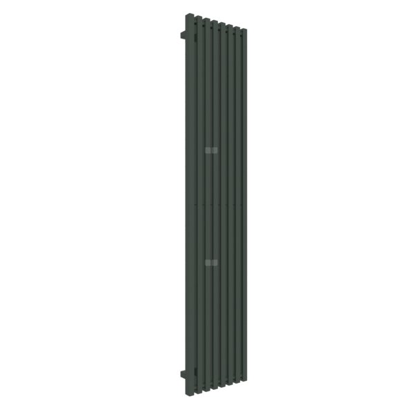 Grzejnik drabinkowy TERMA TRIGA, podłączenie ZX, wym. 1900 x 380 mm, kolor zielony jodłowy RAL6009, moc 961W