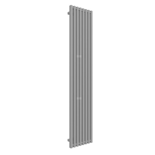 Grzejnik drabinkowy TERMA TRIGA, podłączenie ZX, wym. 1900 x 380 mm, kolor szary sygnałowy RAL7004, moc 961W