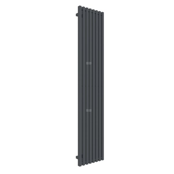 Grzejnik drabinkowy TERMA TRIGA, podłączenie ZX, wym. 1900 x 380 mm, kolor szary antracytowy RAL7016, moc 961W