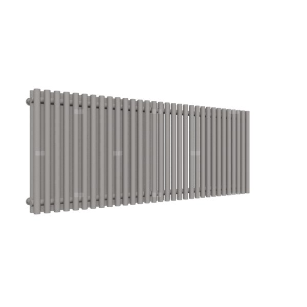 Grzejnik drabinkowy TERMA TUNE VWD, podłączenie VP, wym. 600 x 1590 mm, kolor błyszczący żwir, moc 1934W
