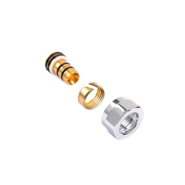 Adapter na alupex SC, GW M22x1,5-fi16x2, Chrom, (602600006)