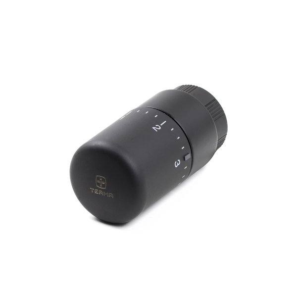 Głowica termostatyczna SLIM, M30x1,5, Czarna mat (A40900E9005mat)
