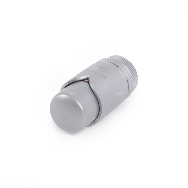 Głowica termostatyczna logo TERMA NOBLE SC, M30x1,5, Satyna, (1600200004)