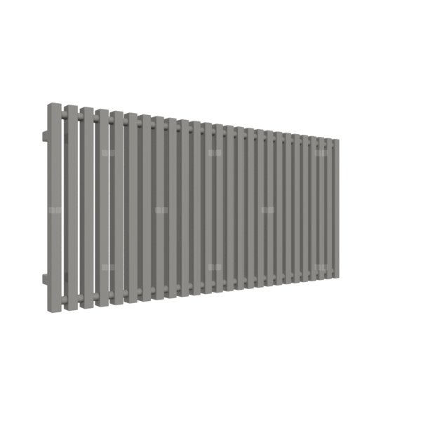 Grzejnik drabinkowy TERMA TRIGA, podłączenie V6, wym. 610 x 1280 mm, kolor grafit, moc 1043W