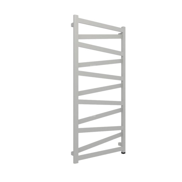 Grzejnik el. TERMA VIPERA ONE 1230/600 \ Diamond Silver, podł. E8, kabel prosty z wtyczką [1,5m sreb