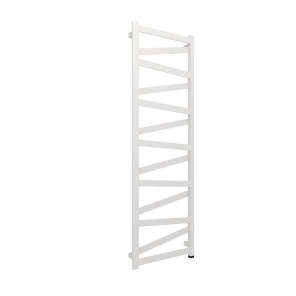 Grzejnik elektryczny TERMA VIPERA ONE 500 x 1470 mm, kolor szary mleczny soft RAL7047, moc 600 W, podłączenie E1, kabel prosty bez wtyczki 1,5m biały