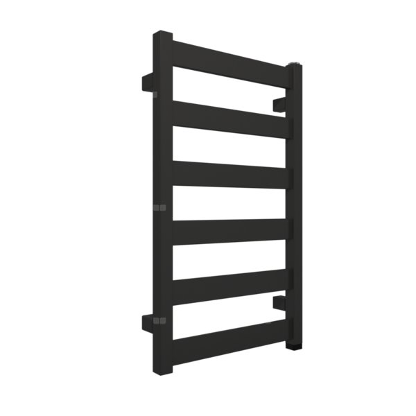 Grzejnik el. TERMA VIVO ONE 670/400 \ RAL 9017, podł. E1, kabel spiralny z wtyczką[2,5m czarny]